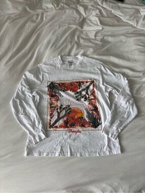 Wrangler Desert Sunset Graphic Long Sleeve Tee XS